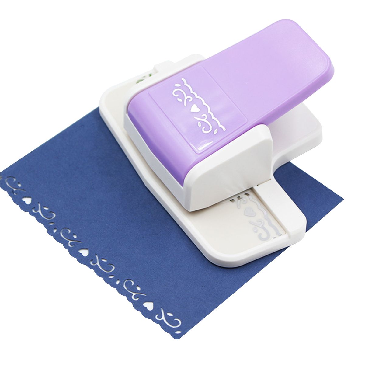 Edger Border Craft Punch Diamond Flowers Puncher Flourish