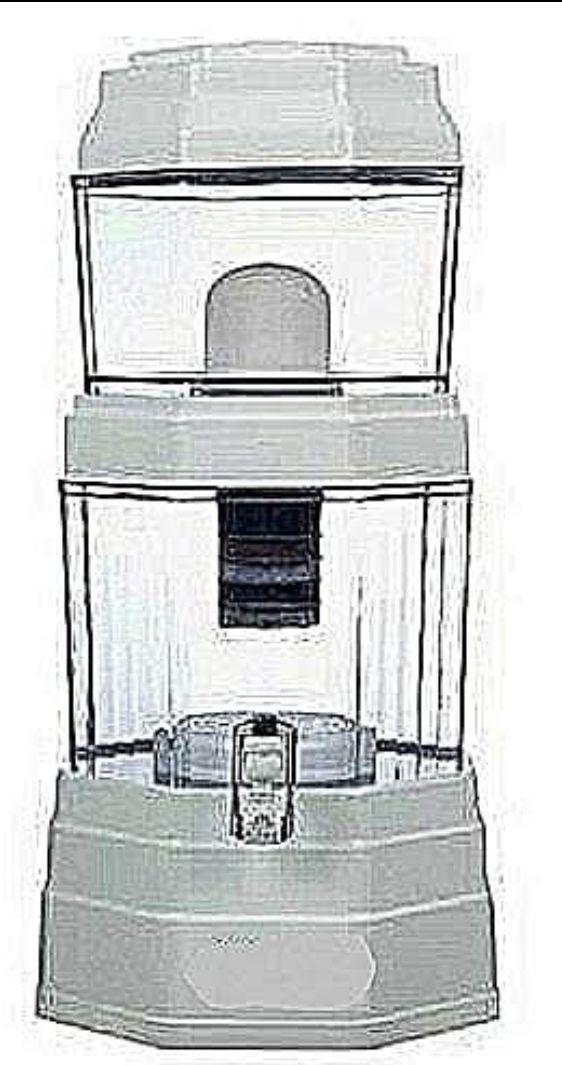 Home  Flower  Water Purifier Filters +dispenser 25liter