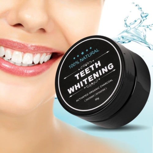 Teeth Whitening - Stain Remover Natural Organic Charcoal Powder
