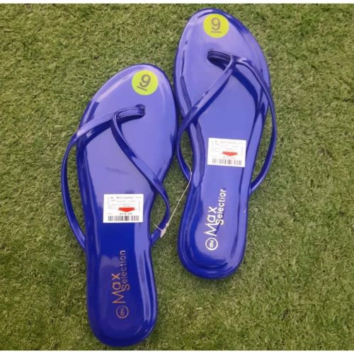 Ladies' Casual Slippers - Blue