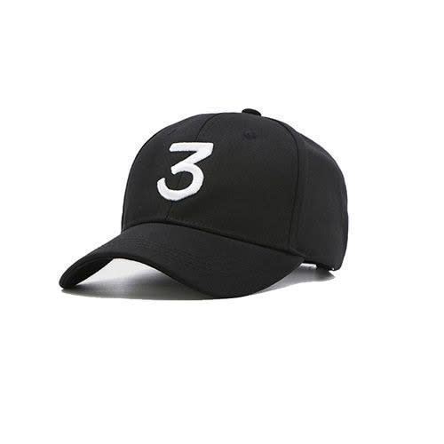 3 Trinity Baseball Cap - Black