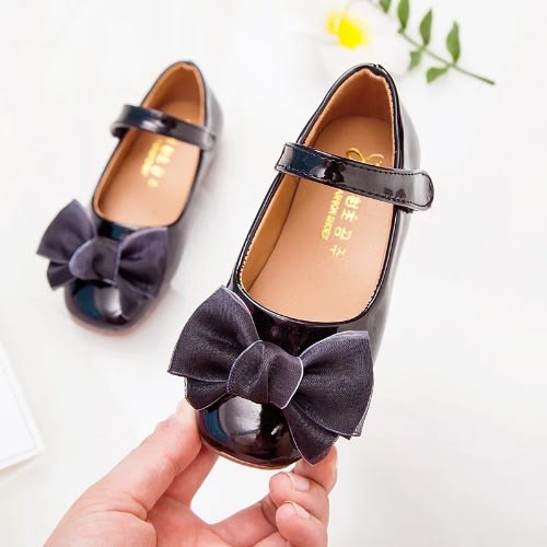 Girls Bow Shoes