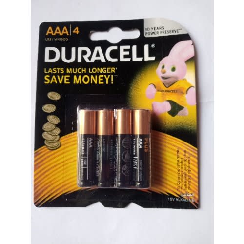 Aa Lr6 1.5v Duracell Battery Alkaline - 1 Packet Set In 12 Packs
