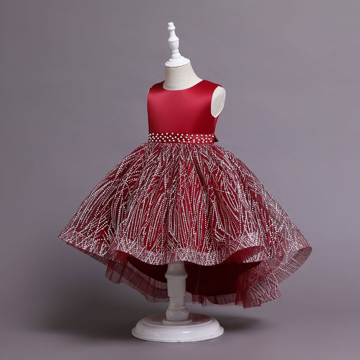 Girl's Dress Kids Children New Arrival Wedding Evening Dinner Party Princess Dress Ball Gown