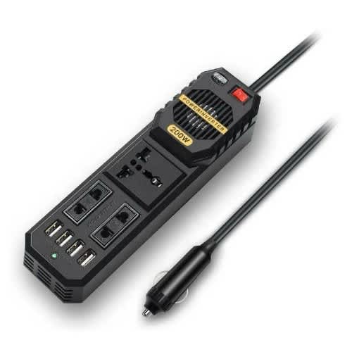 Car Power Inverter - 200W 12v