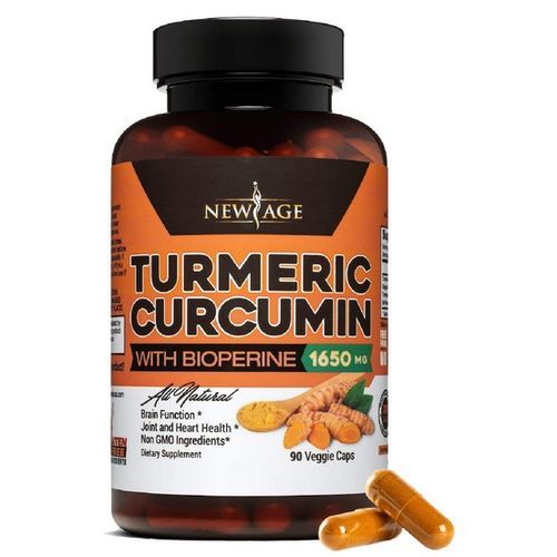 Turmeric Curcumin 1650 Mg 90Caps 95% Standardized Curcuminoids