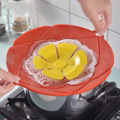 Silicone Pot Lid And Spill Stopper