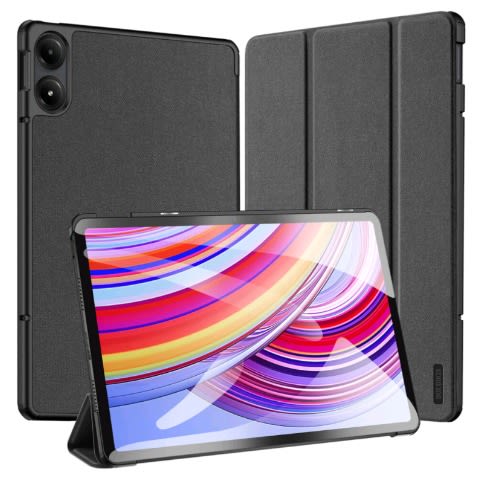 Smart Leather Case For Redmi Pad Pro 12.1  Black