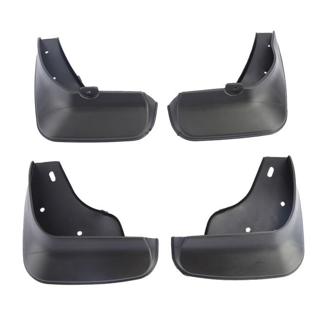 4Pcs LB-SY-510 Car Fenders Durable Mud Flaps Mudguards-Black