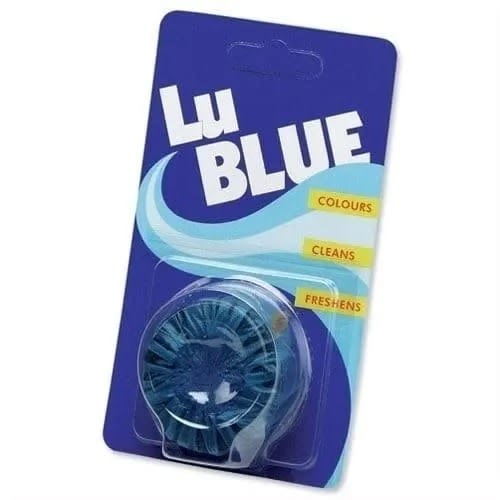 A&s Lu Blue Toilet Block -12 Pieces