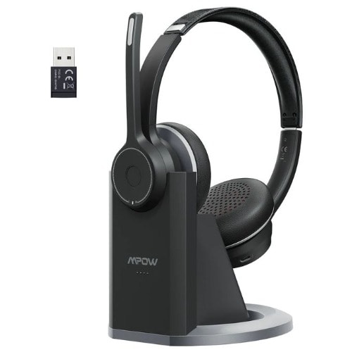 Hc5 Pro Bluetooth Headset With Charging Base