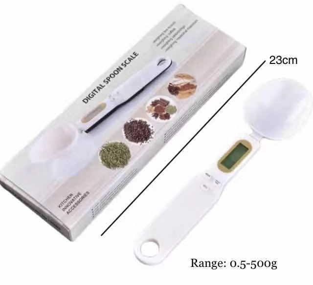 Digital Display Spoon Scale For Kitchen Food