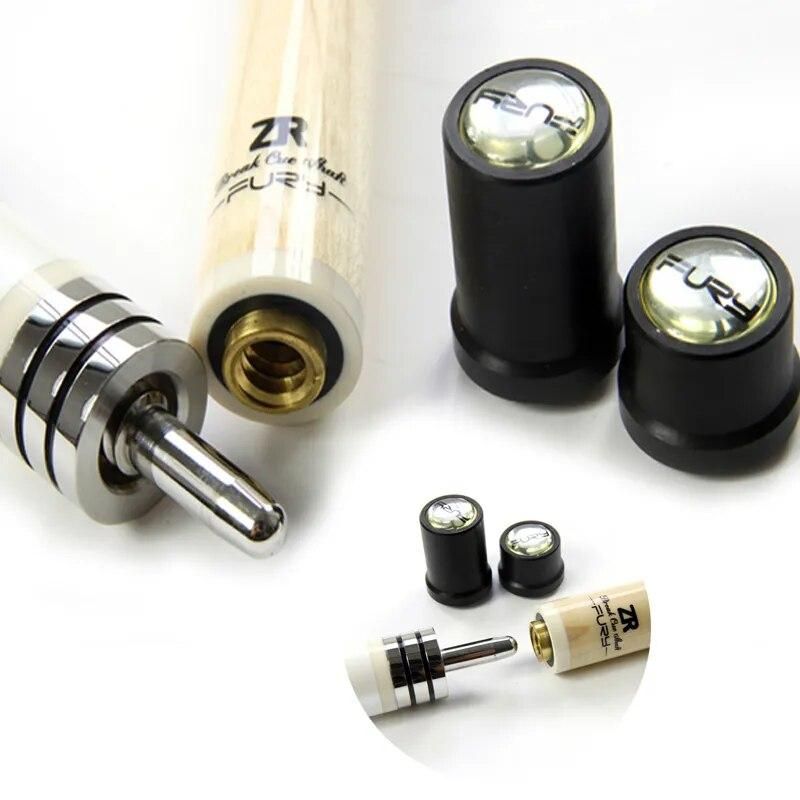 xmlivet black ABS Billiard cues fast joint protectors for FURY special Uni-Lock Cue joint Billiards cue accessories