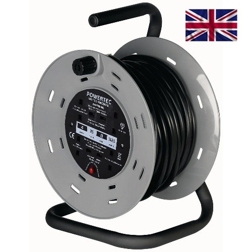 Extension Cable Reel - 4mm 25 Metres 100% Pure Copper