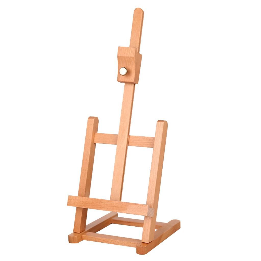 Wooden Easel Artist Easels Display Stand Shelf Holder Art Painting