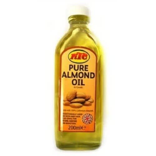 Pure Almond Oil B.p Sweet 200ml Made With 100% Californian Almonds