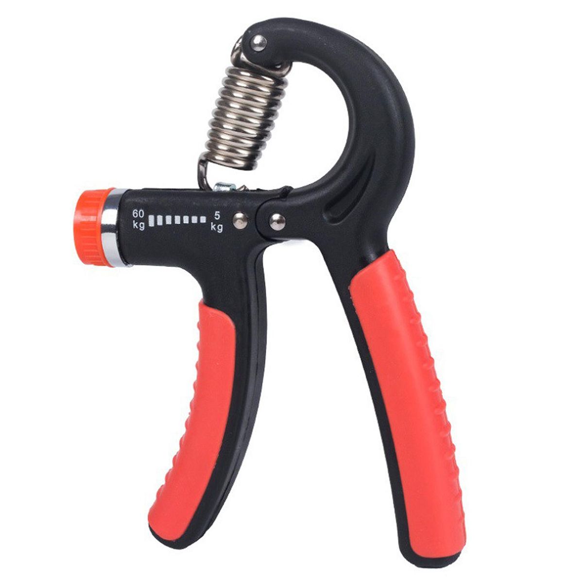 Hand Grip Strengthener 5-60kg Adjustable Resistance Fitness Hand Exerciser for Muscle Building Wrist Training