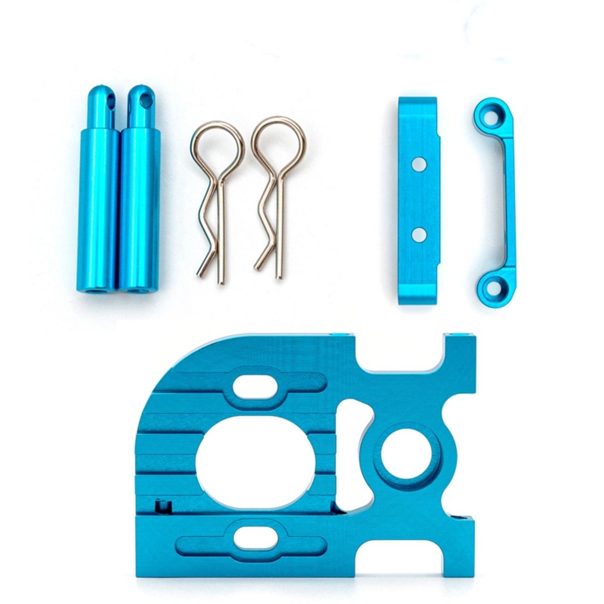 Aluminum Adjustable Motor Bracket Base   Battery Fixing Pins