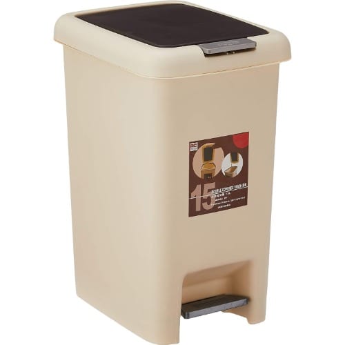Plastic Pedal Bin -15L
