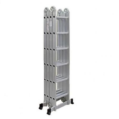 4*6 Multipurpose Aluminum Ladder..silver
