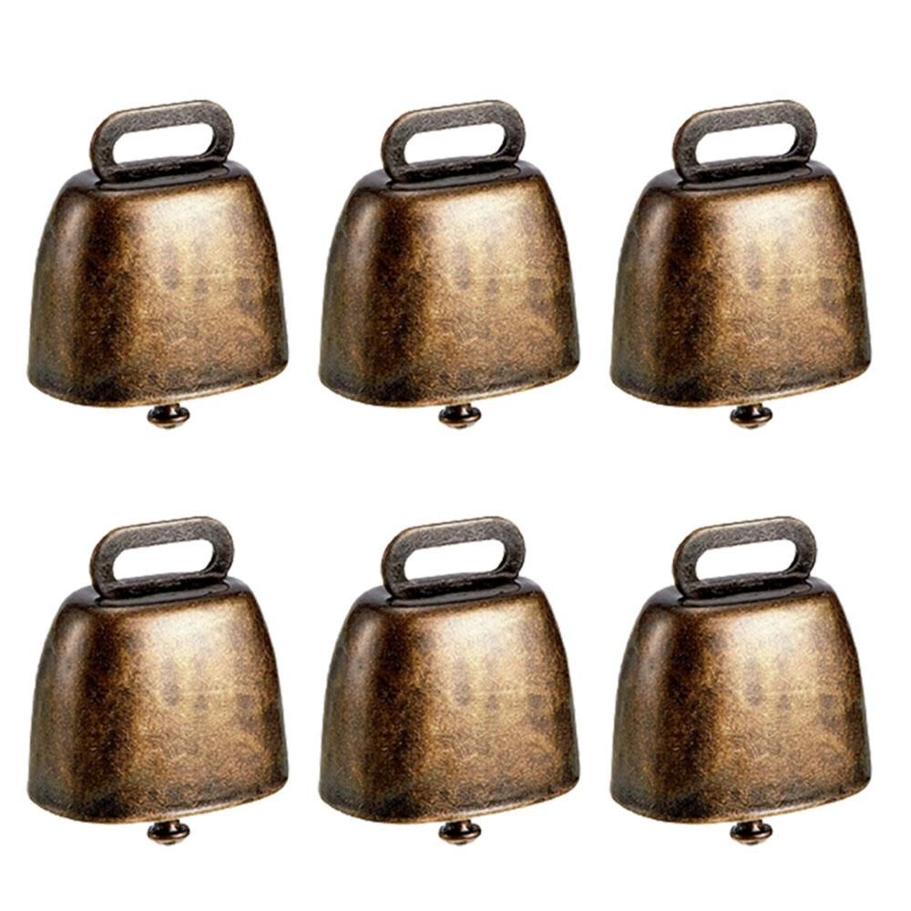 Vintage Metal Cowbell Personalized Mini Copper Bell