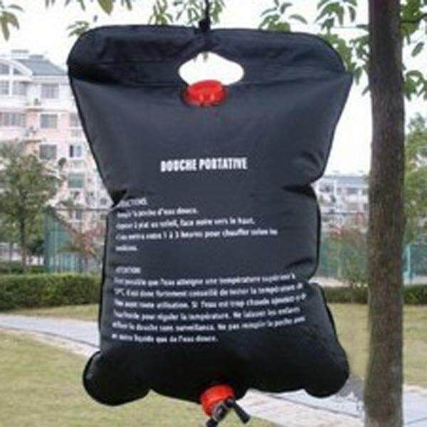 20L Outdoor Portable Water Bath Bag Camping Shower Bag