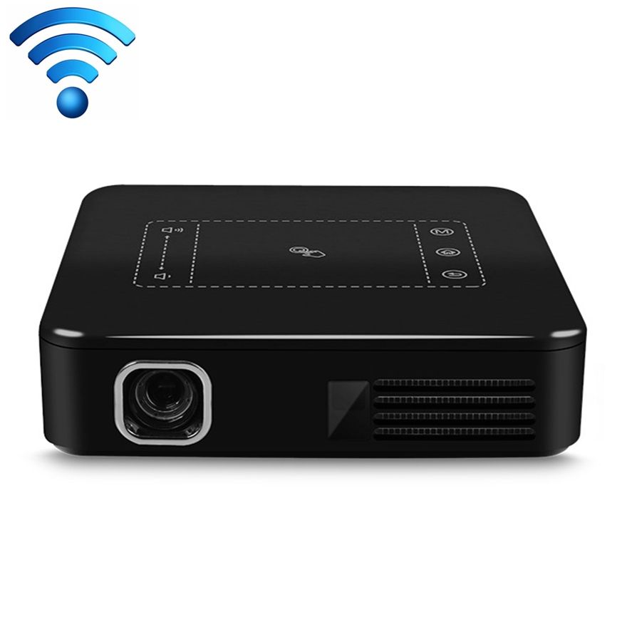 D13 2+16G 854 X 480 Android 7.1.2 Mini Pocket Projector, Support USB / TF / HDMI