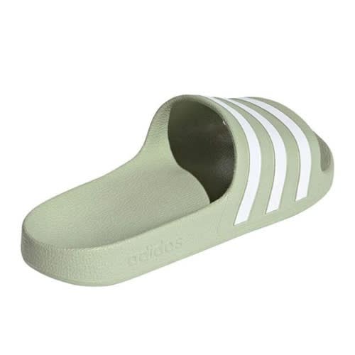 Ladies Adilette Comfort Slides - Green