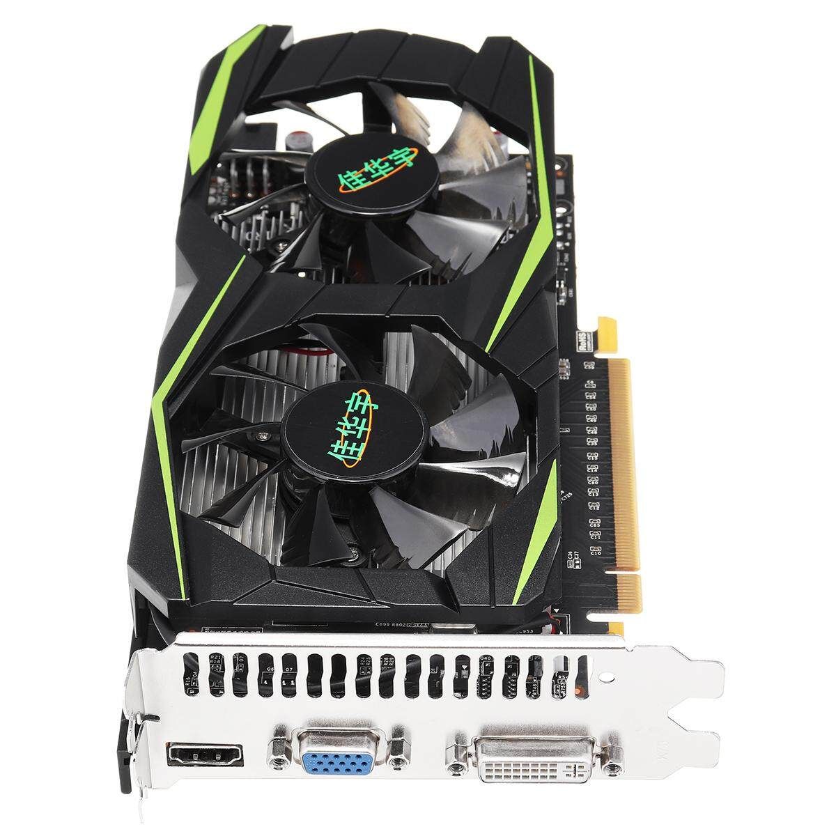 GTX1050Ti 4GB D5 128Bit Game Video Graphics Card HDMI 2 Fan For NVIDIA GeForce