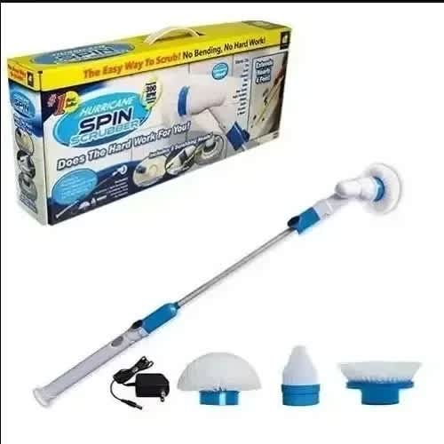 Rechargeable Spin Scrubber + Replacement Brush Heads