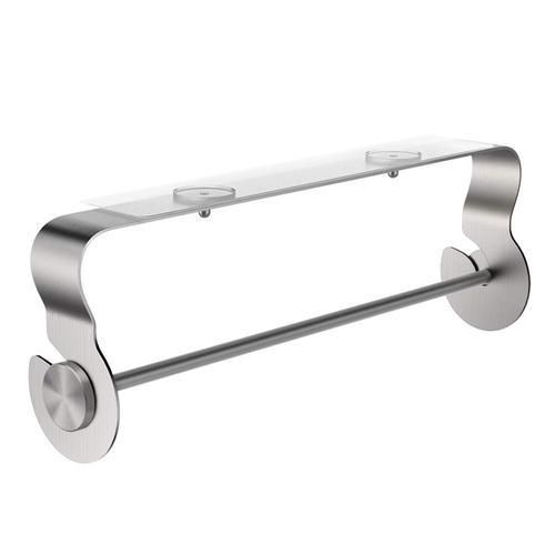 Bathroom Wall Storage Rack Roll HolderStainless Steel Wall Hanging Roll Dispenser  Storage Holder For Kitchen Bathroom