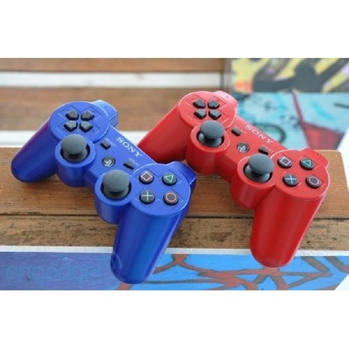PS3 DUAL SHOCK 3 WIRELESS GAME PAD - Blue And Red
