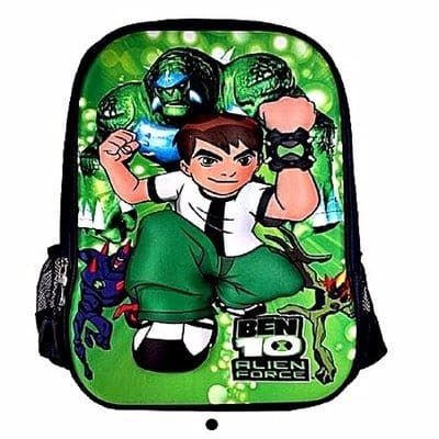 Ben 10 School Bag - Green