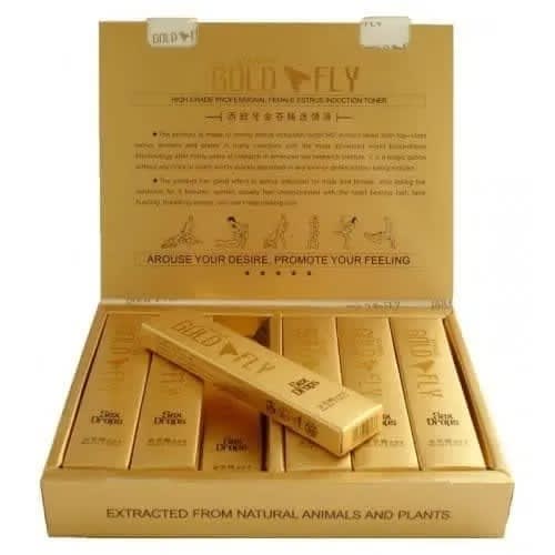 Spanish Gold Fly Sex Drops - Full Pack