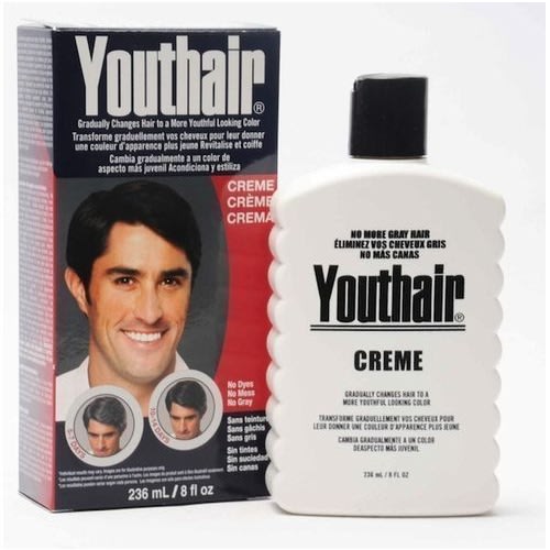 Creme Youthhair Cream - No More Grey Hair - 236ml