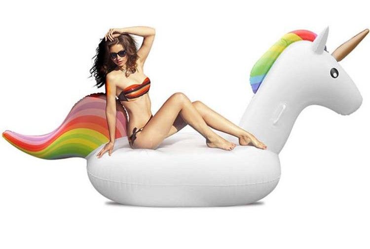 Adult Giant Unicorn Swimming Floater 170 X 120cm