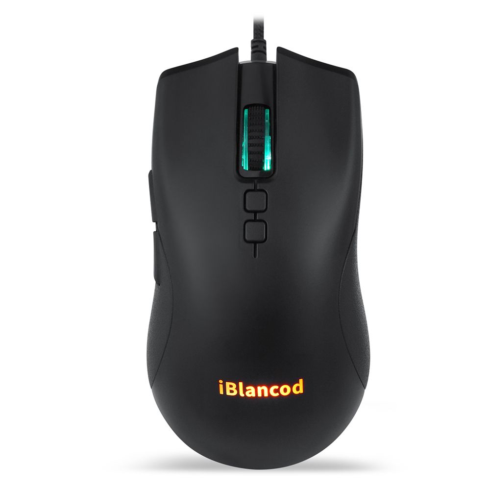 IBlancod M1 Wired Optical Gaming Mouse With 6 RGB Lighting