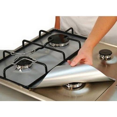 Non-stick Gas Range Stove Top Burner Cover - 4pcs