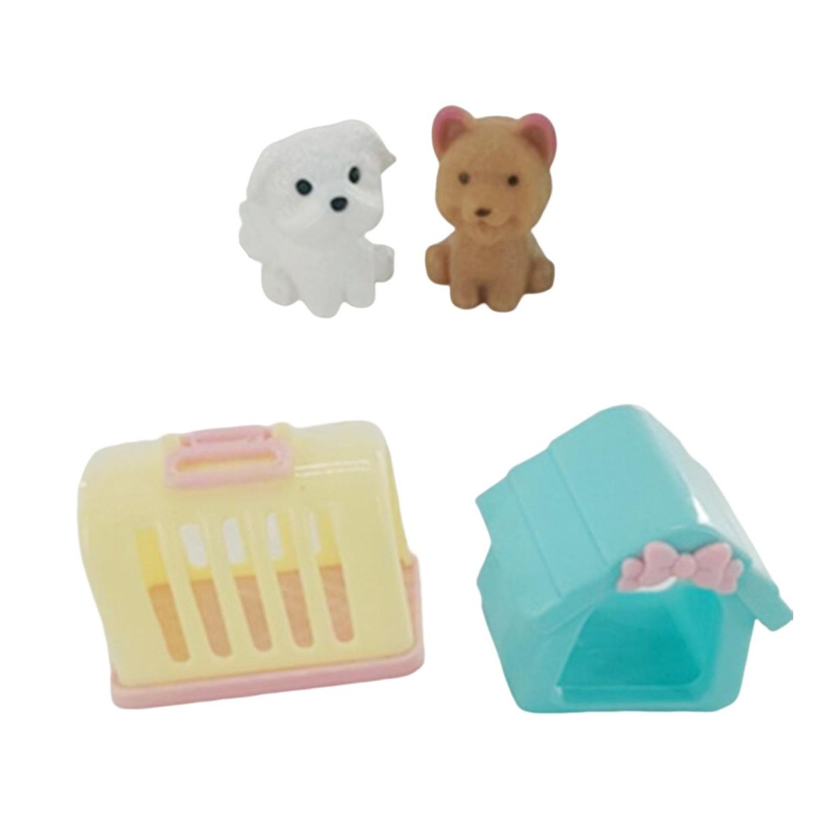 4Pcs Dog Cage Toys Puppy Toys Dog Cages