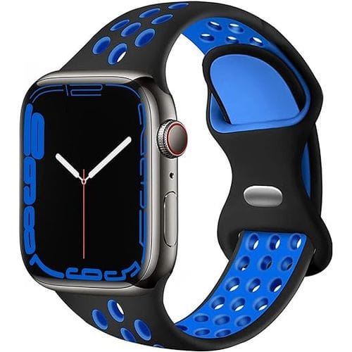 Apple Watch Bands For Series 8 7 6 5 Se -  38/40/41mm-black&blue