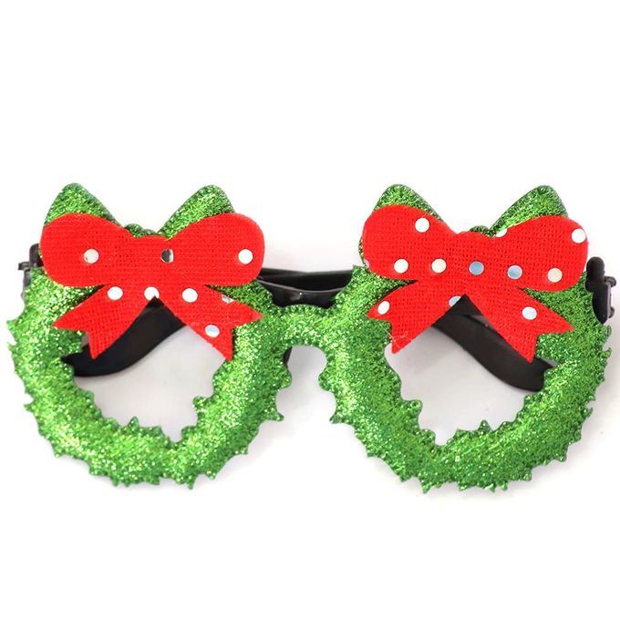 Christmas Party Glasses Santa Snowman Adult Kids Gift Favors Xmas Decoration Colorful