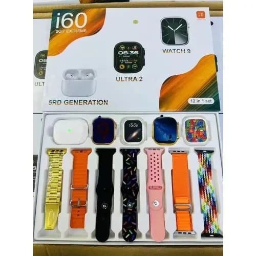I60 Suit Extreme 12 In 1 Smart Watch