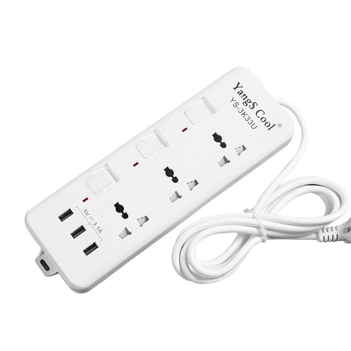 Electrical Sockets Station Hub Versatile Strip With USB