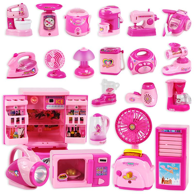 Kitchen Toys Kids For Set Plastic Toys Pretend Kitchen Play