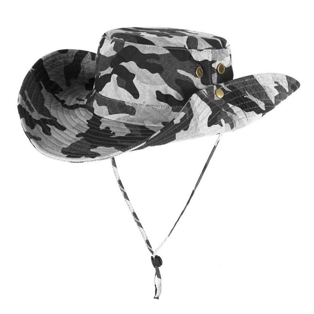 Outdoor Boonie Hat Wide Brim Breathable Hunting Fishing