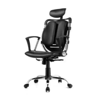 Executive Kidney Pu Leather Office Chair