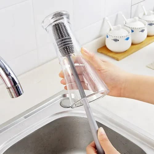 Silicone Brush Washer  For Bottles, Tumblers And Cup Washing