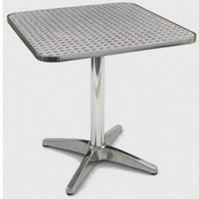 Aluminium Square Table - 60x60cm