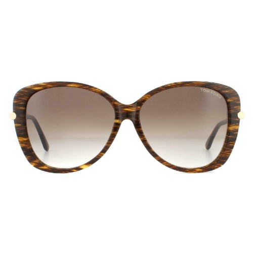 Sunglasses -Linda Ft0324 50f - Dark Brown