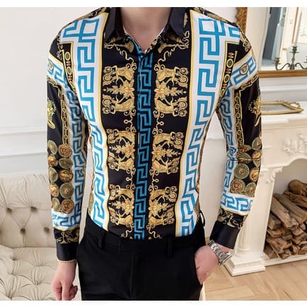 Long Sleeve Vintage Shirt- Classique  Designs